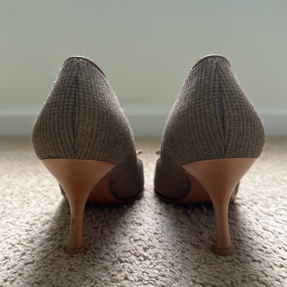 Ferragamo Tweed Heels Size 8.5 - Picture 8 of 10